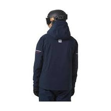 Load image into Gallery viewer, HELLY HANSEN MENS SWIFT TEAM INSULATED SKI JACKET NAVY