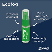 Load image into Gallery viewer, ZOGGS ECOFOG ANTI-FOG GOGGLE SPRAY