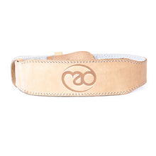 Load image into Gallery viewer, FITMAD LEATHER WEIGHTLIFTING BELT NUDE