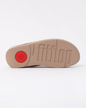 Load image into Gallery viewer, FITFLOP HALO BEAD CIRCLE METALLIC LATTE BEIGE