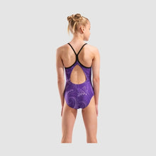 Load image into Gallery viewer, ARENA GIRLS FIREFLOW LIGHTDROP BLACK/PURPLE
