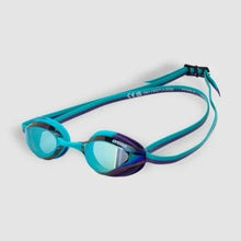Load image into Gallery viewer, ARENA PYTHON JUNIOR MIRROR SWIMMING GOGGLE EMERALD/PEACOCK