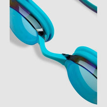 Load image into Gallery viewer, ARENA PYTHON JUNIOR MIRROR SWIMMING GOGGLE EMERALD/PEACOCK
