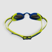 Load image into Gallery viewer, ARENA JUNIOR PYTHON MIRROR SWIMMING GOGGLE BLUE/LIME