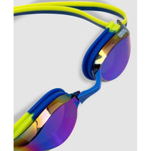 Load image into Gallery viewer, ARENA JUNIOR PYTHON MIRROR SWIMMING GOGGLE BLUE/LIME