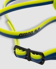 Load image into Gallery viewer, ARENA JUNIOR PYTHON MIRROR SWIMMING GOGGLE BLUE/LIME