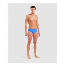 Load image into Gallery viewer, ARENA HYPERFLOW MENS SOLID BRIEF BLUE/PURPLE