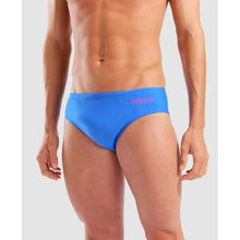 Load image into Gallery viewer, ARENA HYPERFLOW MENS SOLID BRIEF BLUE/PURPLE