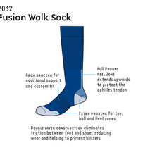 Load image into Gallery viewer, 1000 MILE FUSION DOUBLE LAYER WALKING SOCKS MERINO