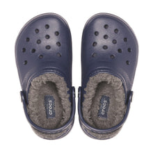 Load image into Gallery viewer, CROCS TODDLER CLASSIC LINED CLOG NAVY