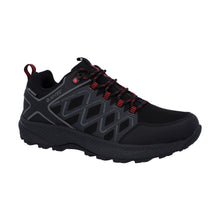 Load image into Gallery viewer, HI-TEC MENS DIAMONDE LOW WALKING BOOT BLACK/RED