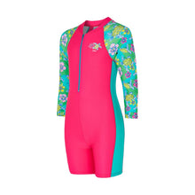 Load image into Gallery viewer, ZOGGS GIRLS LONGSLEEVE ALL IN ONE TURTLES