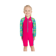 Load image into Gallery viewer, ZOGGS GIRLS LONGSLEEVE ALL IN ONE TURTLES