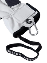 Load image into Gallery viewer, HESTRA MENS ARMY LEATHER PATROL GLOVE CHARCOAL GREY/WHITE