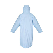 Load image into Gallery viewer, TBF ADULT ELEMENTAL WATERPROOF LIGHTWEIGHT SLIMLINE CHANGING ROBE ICE BLUE/GREY S/M