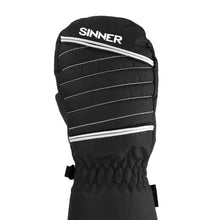 Load image into Gallery viewer, SINNER STRATTON JUNIOR SKI MITTON BLACK