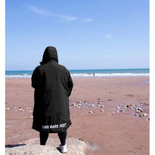 Load image into Gallery viewer, TWO BARE FEET ADULT CORE CHANGING ROBE BLACK/CHARCOAL