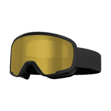 Load image into Gallery viewer, CEBE HOOPOE 2 BLACK KIDS SKI GOGGLES