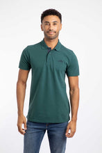 Load image into Gallery viewer, WEIRD FISH MENS ORGANIC COTTON POLO SHIRT FOREST GREEN