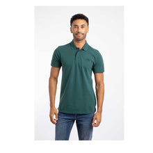 Load image into Gallery viewer, WEIRD FISH MENS ORGANIC COTTON POLO SHIRT FOREST GREEN