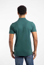 Load image into Gallery viewer, WEIRD FISH MENS ORGANIC COTTON POLO SHIRT FOREST GREEN