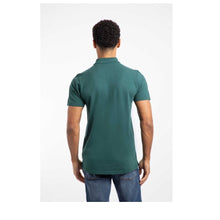 Load image into Gallery viewer, WEIRD FISH MENS ORGANIC COTTON POLO SHIRT FOREST GREEN