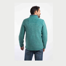 Load image into Gallery viewer, WEIRD FISH MENS SHIRES FULL ZIP FLEECE LEAF GREEN