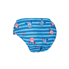 Load image into Gallery viewer, ZOGGS ADJUSTABLE SWIM NAPPY NAUTICAL BLUE