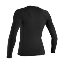 Load image into Gallery viewer, ONEILL WOMENS BASIC SKINS LONG SLEEVE RASH GUARD BLACK