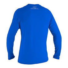 Load image into Gallery viewer, ONEILL YOUTH BASIC SKIN LONG SLEEVE RASH GUARD BLUE