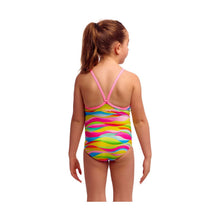 Load image into Gallery viewer, FUNKITA GIRLS MAYBE WAVY SINGE STRAP ONE PIECE SWIMSUIT