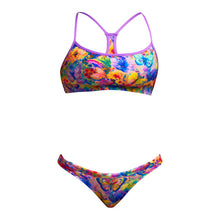 Load image into Gallery viewer, FUNKITA GIRLS AUSTIN FLOWERS RACERBACK 2 PIECE MULTI