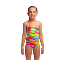 Load image into Gallery viewer, FUNKITA GIRLS MAYBE WAVY SINGE STRAP ONE PIECE SWIMSUIT