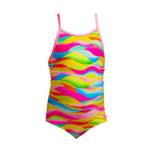 Load image into Gallery viewer, FUNKITA GIRLS MAYBE WAVY SINGE STRAP ONE PIECE SWIMSUIT