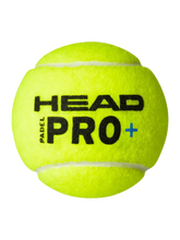 Load image into Gallery viewer, HEAD PRO PADEL+ BALLS 3 PACK