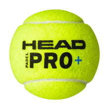 Load image into Gallery viewer, HEAD PRO PADEL+ BALLS 3 PACK