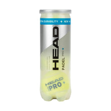 Load image into Gallery viewer, HEAD PRO PADEL+ BALLS 3 PACK