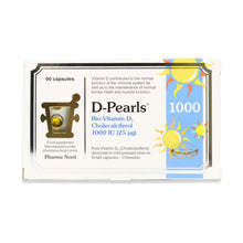 Load image into Gallery viewer, PHARMA NORD D-PEARLS 1000IU 25mcg 90 CAPSULES