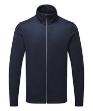 Load image into Gallery viewer, MENS ZIP SWEATER FRENCH NAVY