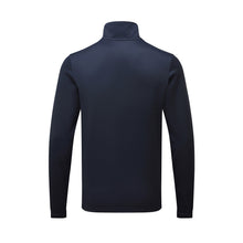 Load image into Gallery viewer, MENS ZIP SWEATER FRENCH NAVY