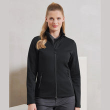 Load image into Gallery viewer, WOMENS ZIP THROUGH NO HOOD BLACK