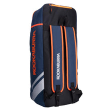 Load image into Gallery viewer, KOOKABURRA D6500 DUFFLE BAG NAVY/ORANGE