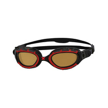Load image into Gallery viewer, ZOGGS PREDATOR FLEX GOGGLES RED/BLACK