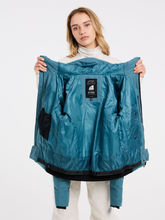 Load image into Gallery viewer, PROTEST WOMENS PRTALYSSUMI SNOWSKI PUFFER JACKET JEWEL BLUE