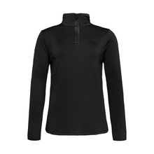 Load image into Gallery viewer, PROTEST WOMENS FABRIZ 1/4 ZIP THERMAL FLEECE BLACK