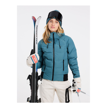 Load image into Gallery viewer, PROTEST WOMENS PRTALYSSUMI SNOWSKI PUFFER JACKET JEWEL BLUE