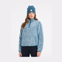 Load image into Gallery viewer, PROTEST WOMENS PRTSURAMI 1/4 ZIP FLEECE JEWEL BLUE