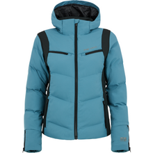 Load image into Gallery viewer, PROTEST WOMENS PRTIKU SNOWSKI PUFFER JACKET JEWEL BLUE