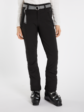Load image into Gallery viewer, PROTEST WOMENS RAMI SOFTSHELL SNOWPANTS BLACK