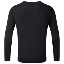 Load image into Gallery viewer, RONHILL MENS CORE LONG SLEEVE TOP BLACK/BRIGHT WHITE